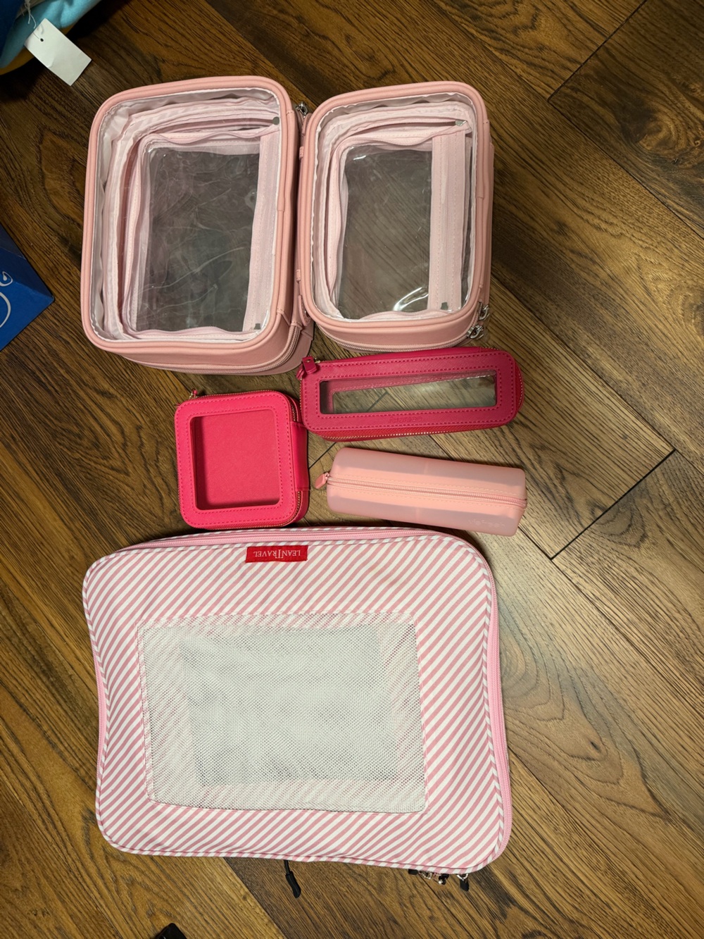 Amazon Pink Travel Packing Cube & Accessory Set